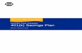 Summary Plan Description Genuine Parts Company 401(k ... · No Contract of Employment ... The Genuine Partnership Plan merged into the GPC 401(k) Savings Plan as of January 1, ...