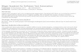 Magic Quadrant for Software Test Automationclmconsultores.cl/consultores/wp-content/uploads/2018/01/Gartner-MQ... · Application Test, Selenium, Ranorex or Testplant, as well as the