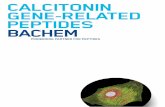 Calcitonin Gene-Related Peptides - Bachemdocuments.bachem.com/calcitonin_gene_related_peptide.pdf · CALCITONIN GENE-RELATED PEPTIDES (CGRP) Calcitonin gene-related peptide (CGRP)