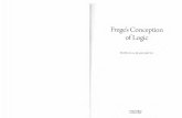 Frege's Conception of Logicof Frege's Grundgesetze derivations are themselves intended to express thoughts, ones whose logical grounding is immediately established by those derivations.