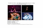 University of Missouri-Kansas Cityconservatory.umkc.edu/docs/UMKC.DANCE.DIVISION.Handbook.2019.20short.… · Paula Weber, Chair – X5216 – weberp@umkc.edu ... places to live,