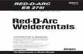 FOR ENGINE · 351040, Miami, Florida 33135 or CSA Standard W117.2-1974. A Free copy of Arc Welding Safety booklet E205 is available from the Lincoln Electric Company, 22801 St. Clair