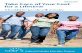 English Take Care of Your Feet for a Lifetime · of this booklet. R E M i n D E R. 11 11 Take care of your diabetes. u Work with your health care team to make a plan to manage your