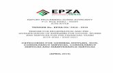 EXPORT PROCESSING ZONES AUTHORITY 00200 · CS/005/2019 – 2021 Provision of human resources recruitment and selection services CS/006/2019 – 2021 Provision of ICT consultancy and