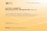 LTTC-GEPT Research Reports RG-07...validity evidence which need to be collected at different stages, i.e. the a priori and a posteriori stages, of test development and validation (Geranpayeh