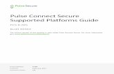 Pulse Connect Secure Supported Platforms Guide...Product Release 8.2R Published Document Version 5 February, 2017 5.0 Pulse Connect Secure Supported Platforms Guide PCS 8.2R5 Build