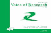 An International Peer Reviewed Journal for Change and ... · Volume 7 Issue 3, December 2018 ISSN 2277-7733 Impact factor 3.522 ICV - 66.11 An International Peer Reviewed Journal