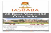 IASbaba 60 Day Plan 2020 – CURRENT AFFAIRS Compilation ... · IASBABA 60 DAY PLAN 2020 – CURRENT AFFAIRS COMPILATION (WEEK 1 & 2) IASBABA 2 Q.1) Which of the following statements