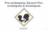 Pre-eclampsia, Severe Pre- eclampsia & Eclampsia...Definition of Pre-eclampsia Hypertension after 20 weeks with 1 or more of the following: Proteinuria Renal impairment Liver impairment
