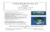 THERMOSALD ISX ISX/3ES100_MDU_V8_en.pdf · ISX product in the following order: first the new features of this new model, than the features inherited from the previous ones. -24VNS