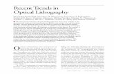 Recent Trends in Optical Lithography - Semantic …...• ROTHSCHILD ET AL. Recent Trends in Optical Lithography 222 THE LINCOLN LABORATORY JOURNAL VOLUME 14, NUMBER 2, 2003 is a com-plex