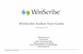 WinScribe Author User Guide - University of Michigan Author User... · A lined page indicates that the speech recognition job is ready for transcription. In addition, the lined page