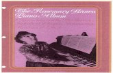 Rosemary Brown Piano Album... · Opinion is still divided about Rosemary Brown's claim to have taken down compositions by composers such as Beethoven, Schubert and Chopin. But although