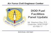 DOD Fuel Facilities Panel Update · 2020-03-05 · 8 UFC 3-460-03 Major Rewrite • Operation and Maintenance: Maintenance of Petroleum Systems – Superseded UFC 3-460-03F, MO-230