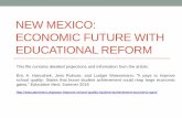 NEW MEXICO: ECONOMIC FUTURE WITH EDUCATIONAL …NEW MEXICO: ECONOMIC FUTURE WITH EDUCATIONAL REFORM This file contains detailed projections and information from the article: Eric A.