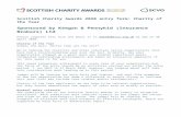 Scottish Charity Awards 2010 entry form · Web viewScottish Charity Awards 2020 entry form: Charity of the Year Sponsored by Keegan & Pennykid (Insurance Brokers) Ltd Please complete