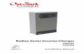 Radian Series Inverter/Charger - altEStore.com · true sine wave inverter/chargers, maximum power point tracking charge controllers, and system communication components, as well as