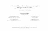 Canadian Bankruptcy and Insolvency Law - GBV · Canadian Bankruptcy and Insolvency Law Cases, Text, and Materials Second Edition Anthony J. Duggan Professor ... Part II: Preferential