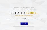 SMART RENEWABLE HUBS FOR FLEXIBLE GENERATION · SMART RENEWABLE HUBS FOR FLEXIBLE GENERATION SOLAR GRID STABILITY D2.3 Non-synchronous technologies Validation Report The project has