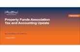 Take the lead Property Funds Association Tax and ......Take the lead 6 Victorian State Budget –Duty changes • Prior to 19 June 2019 duty was payable on an acquisition of a greater