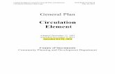 Circulation Element - Sacramento County, California Plan Amendments...Circulation Element Clean Copy Sacramento County General Plan 3 Circulation Element Amended DATE XX, 2014 SACRAMENTO