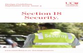 Section 18 Security. · 2019-12-11 · Document Control . Revision History . Revision Number Description Section Owner Date . Issue 1 Original Draft - - Issue 2 Internal Review -