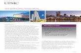 UPMC INTERNATIONAL TRAINING CENTER International Health ... · Through UPMC International, the health system offers a wide range of consulting and management services focused on advancing