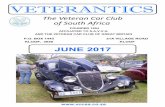 VETERANTICS Newsletter 2017 06.pdfjust completed an audit of our site and done some benchmarking against other motor car clubs websites, so this will be my focus over the next month.