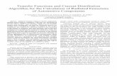 Transfer Functions and Current Distribution Algorithm for ... · Transfer Functions and Current Distribution Algorithm for the Calculation of Radiated Emissions of Automotive Components