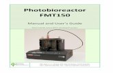 Photobioreactor FMT150photo-bio-reactors.com/documents/PBR-HW_Manual-11_2019.pdf · external modules. The Control Unit governs measurements of parameters such as OD and chlorophyll