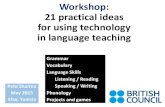 Workshop: 21 practical ideas for using technology in language teaching · HELBLING READERS The Happy Prince The Nightingale and the Rose ID e.Z@Ne THE EDUCATIONAL PLATFORM MY gooxs