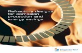 Refractory designs for corrosion protection and …...4 Energy and Corrosion Protection 4 Solving real-life problems Top priorities for the cement industry today are to reduce fuel