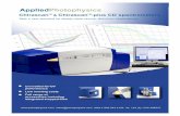 Chirascan / Chirascan-plus CD Spectrometer · Chirascan-plus dynamic multi-mode spectroscopy (DMS) is a package designed principally for the pharmaceutical industry for collecting