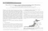 The 2011 Eastern Japan Great Earthquake Disaster: Overview ... · The 2011 Eastern Japan Great Earthquake Disaster: Overview and Comments Okada Norio 1, ... tially more severe flood