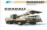 Gradall Excavators - 880C Wheeled - Form 18414gradallarchives.com/files/880C Wheel Form 18414.pdf · Gradall is a registered trademark for hydraulic excavators, hydraulic material