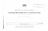 REPUBLIC OF SOUTH AFRICA of access to... · 2018-07-17 · government gazette, 3 february 2000 ___ no. 20852 3 promotion of access to information act, 2000 act no. 3,2000 contents
