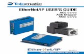 EtherNet/IP USEr'S GUIDEmail.tolomatic.com/archives/pdfs/3600-4168_14_EtherNetIP.pdfEtherNet/IP USEr'S GUIDE LINEAR SOLUTIONS MADE EASYLINEAR SOLUTIONS MADE EASY ACS Servo ACS Stepper