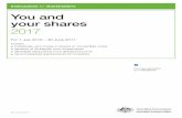 You and your shares 2017 - Australian Taxation Office · 2018-05-22 · YOU AND YOUR SHARES 2017 ato.gov.au 3 ABOUT THIS GUIDE You and your shares 2017 (NAT 2632) will help people