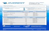 Everest 68 S3693C6 Rev. 0hatcoeverestsrl.com/ProductPDF/Everest 68 (S3693C6)_.pdf · EVEREST 68 is a formulated ISO 68 grade synthetic polyol ester refrigeration lubricant compatible