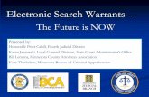 Electronic Search Warrants · Missouri v. McNeely, 133 S. Ct. 1552 (2013) Abrogated the Minnesota Supreme Court decision in Shriner, which had held that the dissipation of alcohol