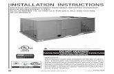 92-23577-106 Rev. 02 RLKL-B 7.5 Thru 12.5 ton Package Air ... PAQUETE SOLO FRIO... · package air conditioners featuring industry standard r410a refrigerant rlkl-b series 7.5, 10