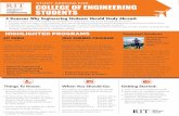 STUDY ABROAD FOR COLLEGE OF ENGINEERING STUDENTS · Chemical Engineering 3rd Year, Fall Computer Engineering 2nd Year, Spring Electrical Engineering 2nd Year, Fall ... • Learn how