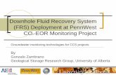 Downhole Fluid Recovery System (FRS) Deployment at ... 2/Gonzalo... · Groundwater monitoring technologies for CCS projects By Gonzalo Zambrano. Geological Storage Research Group,