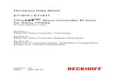 EtherCAT IP Core for Xilinx FPGAs Datasheet · C-II Slave Controller – IP Core for Xilinx FPGAs Liability Exclusion The documentation has been prepared with care. The products described