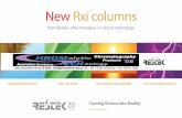 New Rxi columns - pdf2.chromtech.net.au · Theoretical Plates/Meter Retention Factor (k) Retention Index Retention Index Rxi™ columns are held to rigorous quality control standards,