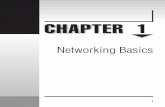 CHAPTER 1books.mhprofessional.com/downloads/osborne/... · CHAPTER 1 Networking Basics 1 ... This chapter covers internetworking and the archi-tectures that enable you to communicate
