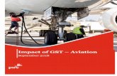 Impact of GST: Aviation Sector · ,psdfw ri *67 ± $yldwlrq 3z& 3djh ri