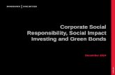 Corporate Social Responsibility, Social Impact Investing and … · 2016-06-13 · Corporate Social Responsibility, Social Impact Investing and Green Bonds December 2014 . 2 Alternative