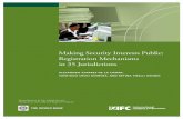 Making Security Interests Public: Registration Mechanisms ... · The survey included four main sections: types of registry, types of movable collateral, number of registrations, and