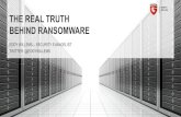 THE REAL TRUTH BEHIND RANSOMWARE - Security Forum...Sep 24, 2015  · THE REAL TRUTH BEHIND RANSOMWARE EDDY WILLEMS –SECURITY EVANGELIST TWITTER: @EDDYWILLEMS. ... 1989 PC Cyborg